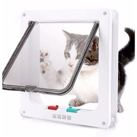 Mixpet 23x25 cm 4 Yönlü Kilitlenebilir Yavru Köpek ve Kedi Kapısı