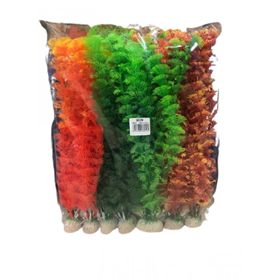 Mixpet 30 cm 10 Adet Plastik Yapay Akvaryum Bitkisi