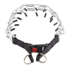 Mixpet 4 mm 60 cm Köpek Kauçuklu Yürüyüş Boyun Zincir Eğitim Tasması
