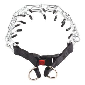 Mixpet 4 mm 60 cm Köpek Kauçuklu Yürüyüş Boyun Zincir Eğitim Tasması