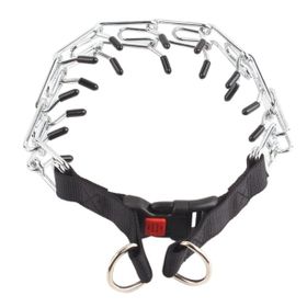 Mixpet 4 mm 60 cm Köpek Kauçuklu Yürüyüş Boyun Zincir Eğitim Tasması