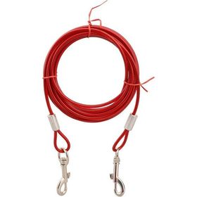 Mixpet 5 mm 3 mt Çelik Köpek Bahçe Bağlama Halatı
