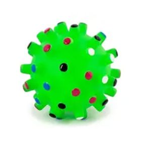 Mixpet 7 cm Öten Dikenli Top Kedi Köpek Oyuncağı