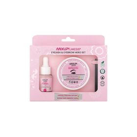 Mixup 50 ml Lakesis Kaş Kirpik Güçlendirici Peptit Serum 15 ml Şekillendirici Peptit Serum Wax