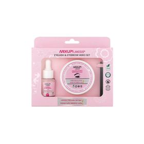 Mixup 50 ml Lakesis Kaş Kirpik Güçlendirici Peptit Serum 15 ml Şekillendirici Peptit Serum Wax