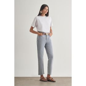 Mizalle Mom Denim Mavi Kadın Tesettür Pantolon