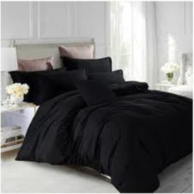 Mizalle Siyah Renkli Çift Kişilik 200 x 220 cm Nevresim Takımı