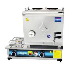 Mizan 40'lik Lpg Tüplü 30 lt 2 Demlikli Çay Kazanı Çay Ocağı