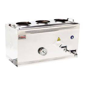 Mizan 60 Lık Gazlı 40 lt 3 Demlikli Üst Çay Kazanı