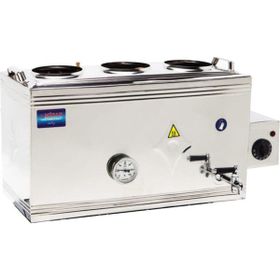 Mizan 60 Lık Gazlı-Elektrikli 40 lt Üst Çay Kazanı