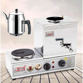 Mizan MC205 10 lt Tek Demlik Pleytli Çay Kazanı