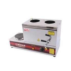 Mizan Mc206 20 Lt Çift Demlikli Elektrikli Çay Kazanı Pleytli Çay Ocağı