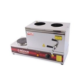 Mizan Mc206 20 Lt Çift Demlikli Elektrikli Çay Kazanı Pleytli Çay Ocağı