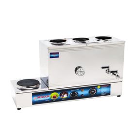 Mizan MİZAN-MÇE208 60'lık Elektrikli 40 L 3 Demlikli Çay Kazanı Çay Ocağı