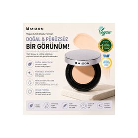 Mizon Vegan Collagen Cushion SPF 38 Pa++ With Refill 21 Fondöten