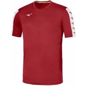 Mizuno 32FA9A5162 Kırmızı Nara Tee Erkek Spor T-Shirt