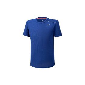 Mizuno Dryaeroflow Tee Mavi Erkek T-shirt