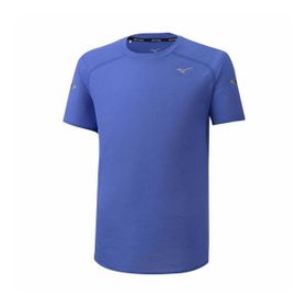Mizuno Dryaeroflow Tee Mavi Erkek T-shirt