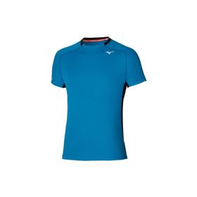 Mizuno Dryaeroflow Tee Mavi Erkek T-shirt