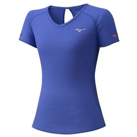 Mizuno Dryaeroflow Tee Mavi Erkek T-shirt