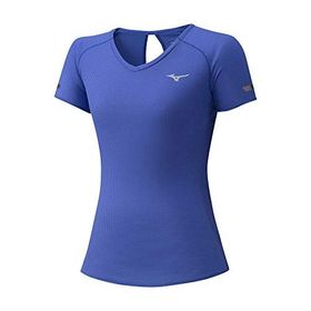 Mizuno Dryaeroflow Tee Mavi Erkek T-shirt