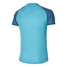 Mizuno Dryaeroflow Tee Mavi Erkek T-shirt