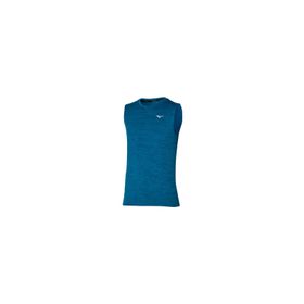 Mizuno Impulse Core Mavi Erkek Kolsuz T-Shirt