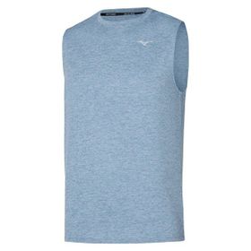 Mizuno Impulse Core Mavi Erkek Kolsuz T-Shirt
