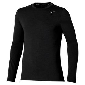 Mizuno Impulse Core Siyah Uzun Kollu Erkek T-Shirt