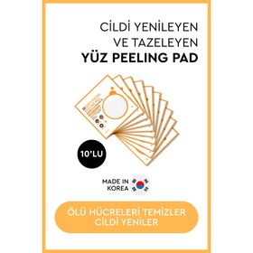 Mjcare Face Peeling 10'lu Yüz Peeling Pad