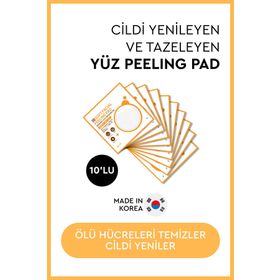 Mjcare Face Peeling 10'lu Yüz Peeling Pad