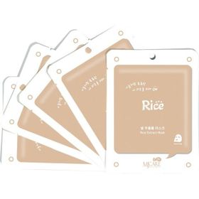 Mjcare On Rice Extract 5 Adet Pirinç Özlü Yüz Maskesi