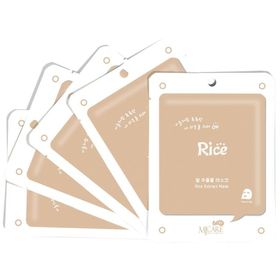 Mjcare On Rice Extract 5 Adet Pirinç Özlü Yüz Maskesi