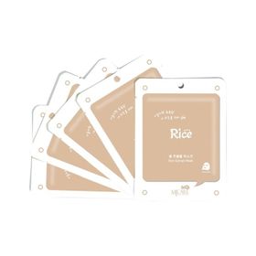 Mjcare On Rice Extract 5 Adet Pirinç Özlü Yüz Maskesi