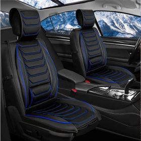 Mk Express Bmw 2 Serisi 216d Uyumlu Ön Arka 5 Li Set Norveç Serisi Siyah Mavi Oto Koltuk Kılıfı