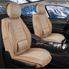 Mk Express Bmw 3 Serisi 324 Uyumlu Ön Arka 5 Li Set Norveç Serisi Bej Oto Koltuk Kılıfı