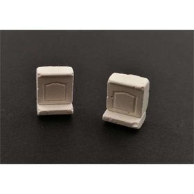 Mk Model 1/50 2 Adet Maket Alçı Aspiratör