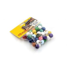 Mk Model 5724956 14 mm 50 Adet Karışık Renk Boncuk
