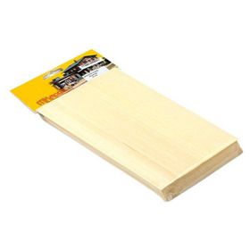 Mk Model 5749902 Ahşap Kaplama 0,5mmx10cmx20cm 20 Adet Ihlamur Maket Aksesuarı
