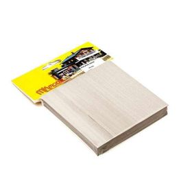 Mk Model 5789148 Ahşap Kaplama 0,5mmx10cmx10cm 20 Adet Platinum Gri Maket Aksesuarı