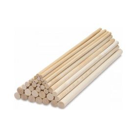 Mk Model 6 mm 50 cm 10'lu Yuvarlak Çıta