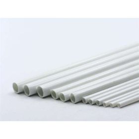 Mk Model İçi Boş 50 cm 6 mm Beyaz 10'lu Plastik Çıta