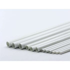Mk Model İçi Boş 50 cm 6 mm Beyaz 10'lu Plastik Çıta