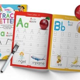 Mk Publications Write and Wipe Trace Letters