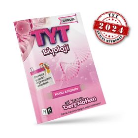 MK Yayıncılık 2024 TYT Biyoloji El Yazısı Ders Notları Kitabı