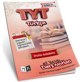 MK Yayıncılık 2024 TYT Türkçe El Yazısı Ders Notları Kitabı
