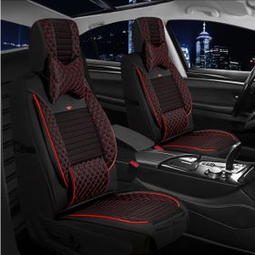 MKexpress Bmw 2 Serisi 216D Uyumlu Lotus Serisi Siyah Kırmızı Oto Koltuk Kılıfı