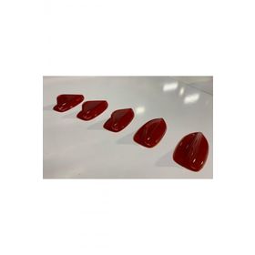 MKexpress Volkswagen Passat B5 Balık Sırtı 5'li Kırmızı Mini Süs Anten