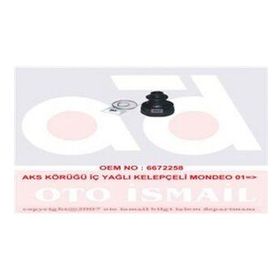 MKS 667 Mondeo 01 İç Yağlı Kelepçeli Aks Körüğü