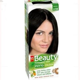 MM Beauty Colour Sense M18 - Siyah Bitkisel Saç Boyası